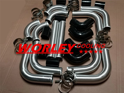 2.5" Aluminum Intercooler Turbo Piping Kit for Universal (2020-2023)