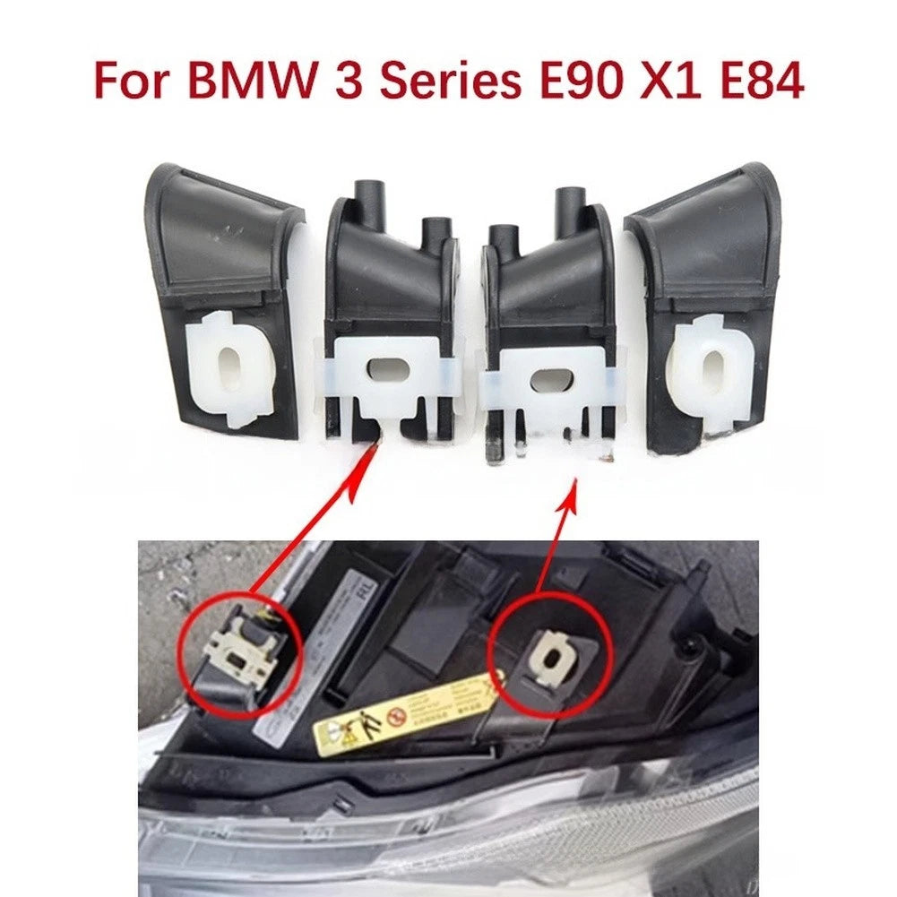 4 x Headlight Repair Kit Bracket for BMW X1 (2010–2015)