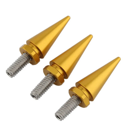 6mm Gold Windscreen Screws for Harley Electra Glide (1996-2013)