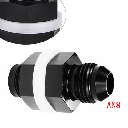 AN8 Flare Fuel Cell Bulkhead Fitting with Washer for Universal (2023)