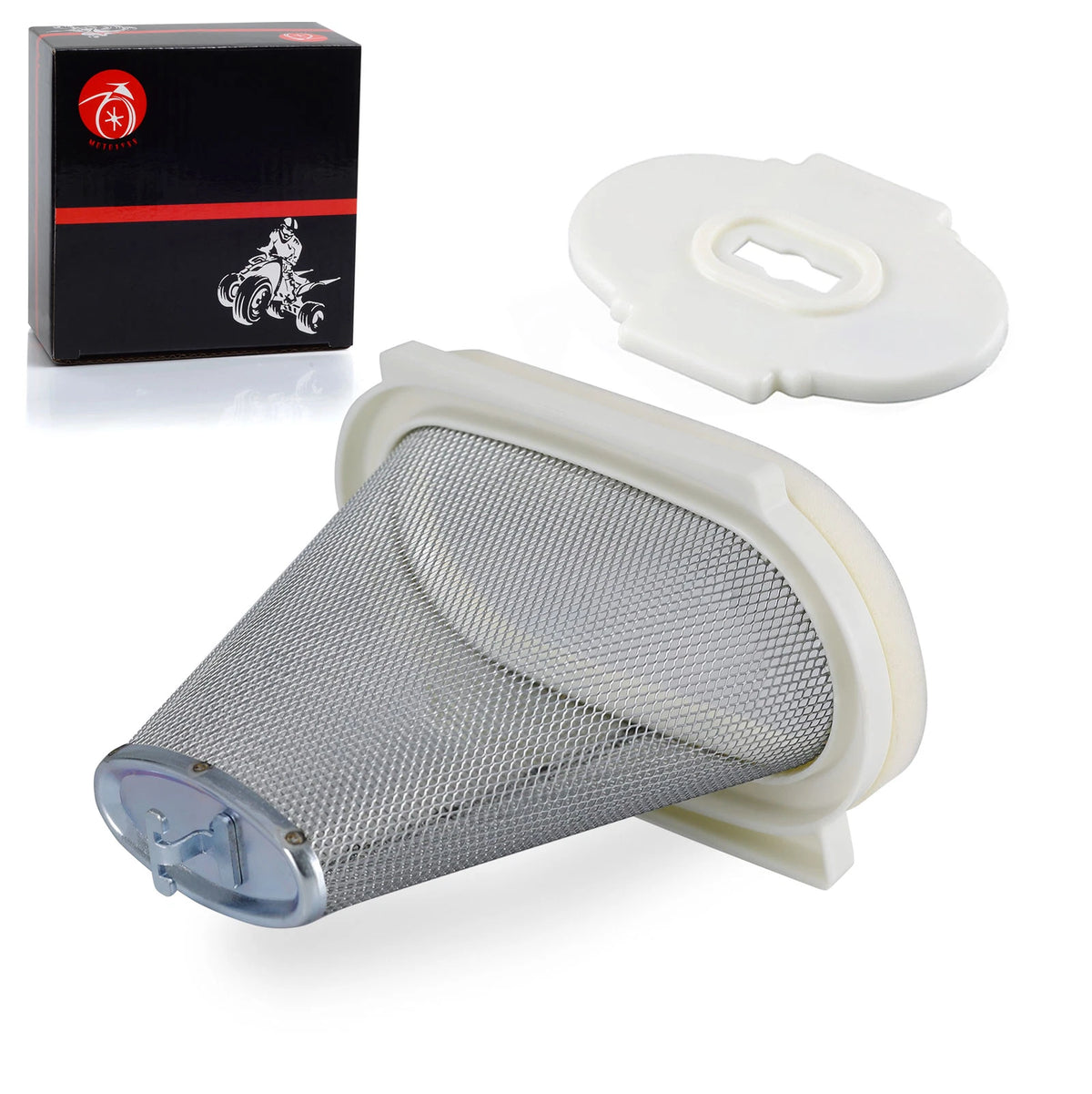Air Filter Cage & Air Box Holder Cone End Cap for Yamaha Raptor 660 (2001–2005)