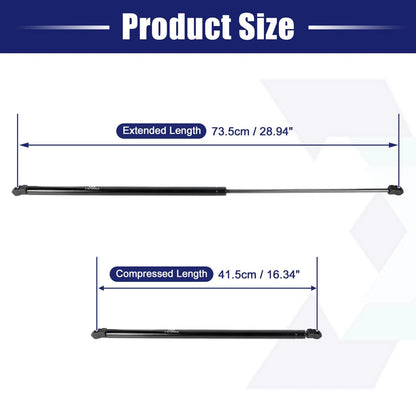 2 x Front Hood Lift Supports Struts Shocks for Toyota Sequoia (2008–2014)