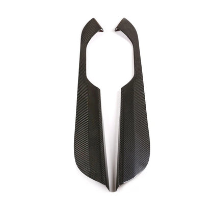 Real Carbon Fiber Side Center Console Panel Trim Fit For Cayenne 2018-2022
