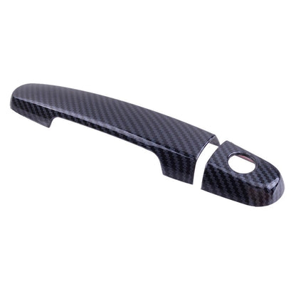 9x Carbon Fiber Door Handle Cover Trim for Toyota Corolla (2003-2013)