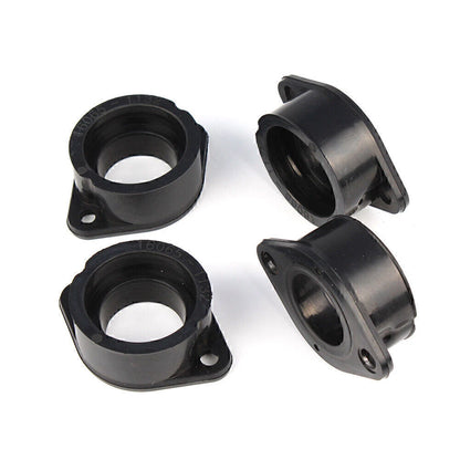 4Pc Carburetor Intake Manifold Boot for Kawasaki KZ650H2/H3 (1977-1978)
