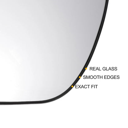 Left Side White Mirror Glass w/ Back Non-Heated for KIA Venga (2009-2020)