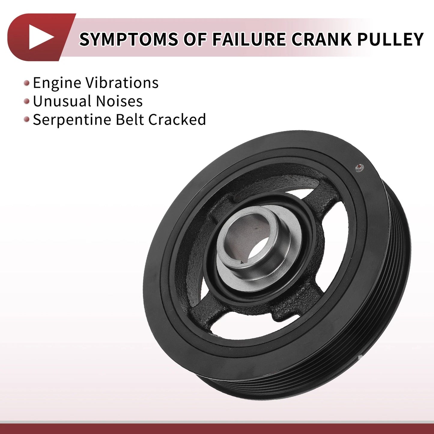 Harmonic Balancer Crankshaft Pulley for Toyota RAV4 (2001-2023)