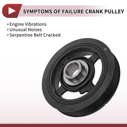 Harmonic Balancer Crankshaft Pulley for Toyota RAV4 (2001-2023)