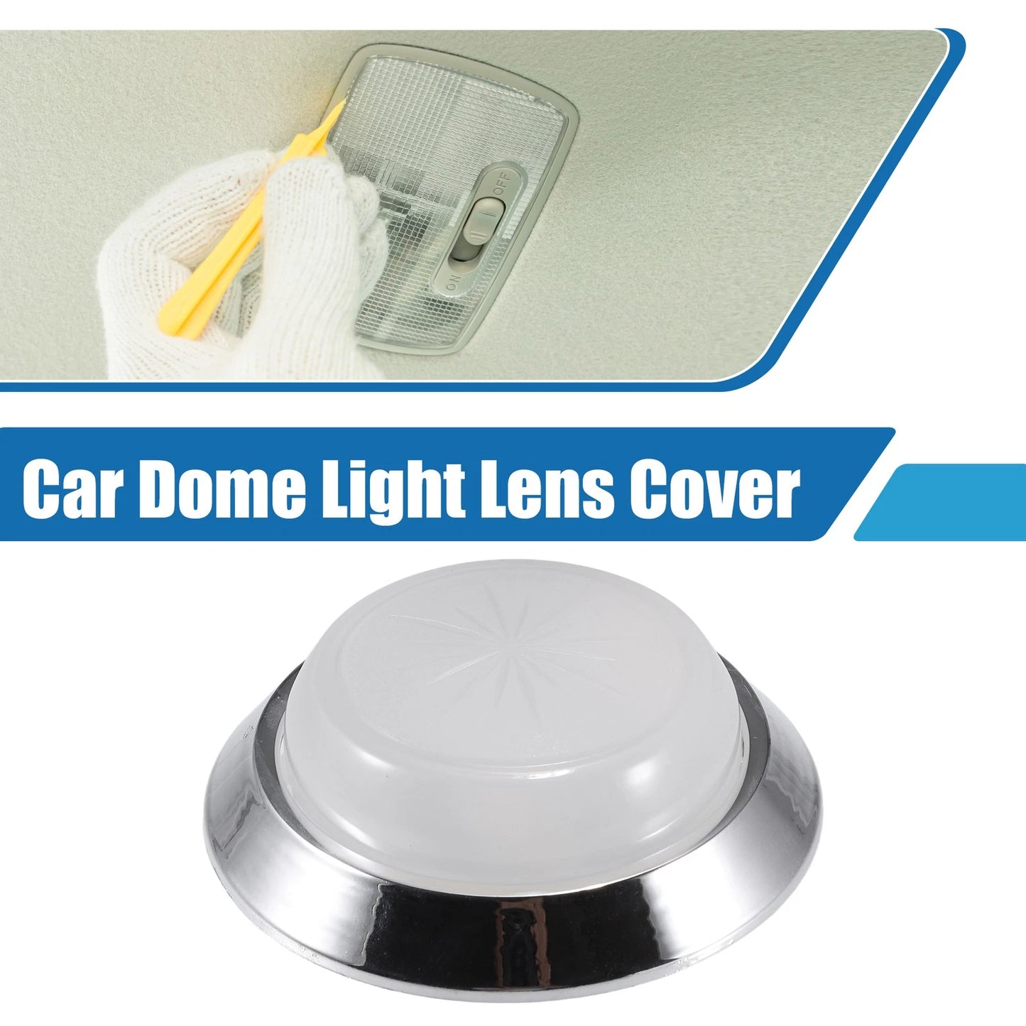 Round Dome Light Base Lens Cover for Chevy Camaro (1970-1981)