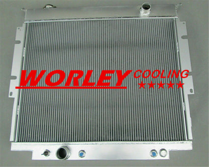 3ROW Aluminum Radiator for Ford F250 F350 V8 Diesel 6.9 7.3 (1983-1994)