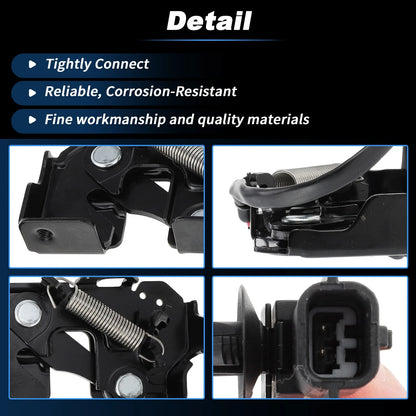 Hood Latch Assembly for Nissan GT-R (2009-2021)  65601JK60A/65601JL60C