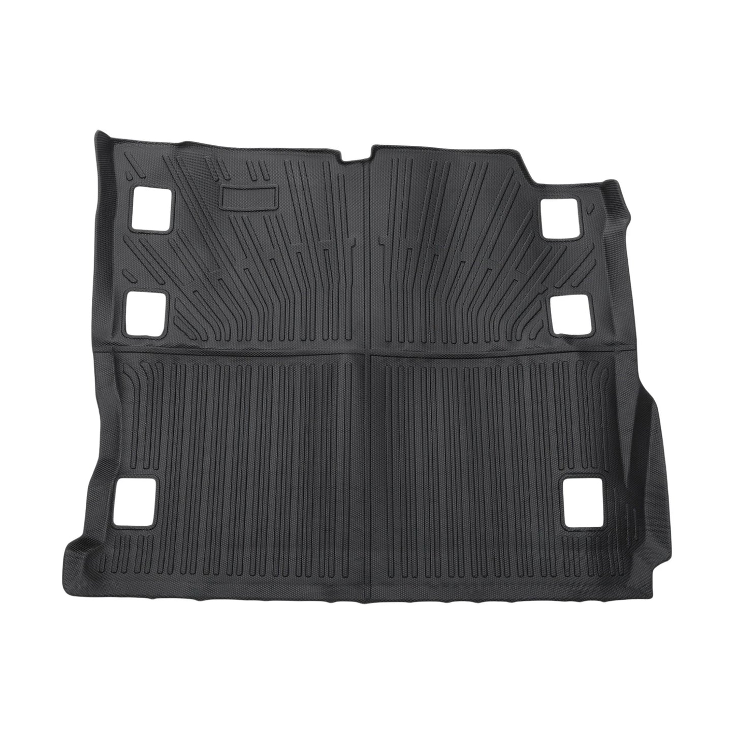 Cargo Liner Rear Trunk Mat for Jeep Wrangler JL (2018-2024) Stripe Pattern TPE