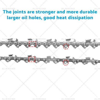 3/8" .050 68DL Tungsten Carbide Chainsaw Chain for Dewalt 20"