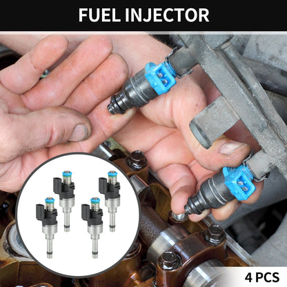 Fuel Injector 1.5L for Ford Escape (2017-2019) - 4 x Black Injectors