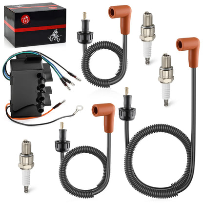 New Ignition Coil & Wires for Polaris VIRAGE TX/PRO 1200 (2000-2002)