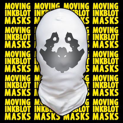 Rorschach Moving Inkblot Mask for Kids - Halloween Costume (Small)