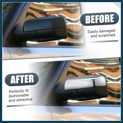 Left Mirror Cover Cap Chrome Plated for Land Rover Discovery Sport (2005-2016)