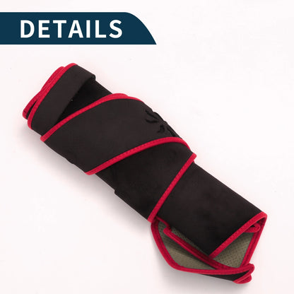 Dashboard Cover Mat for Suzuki WagonR MH35S/55S Sun Protector Black Red (2012-2022)