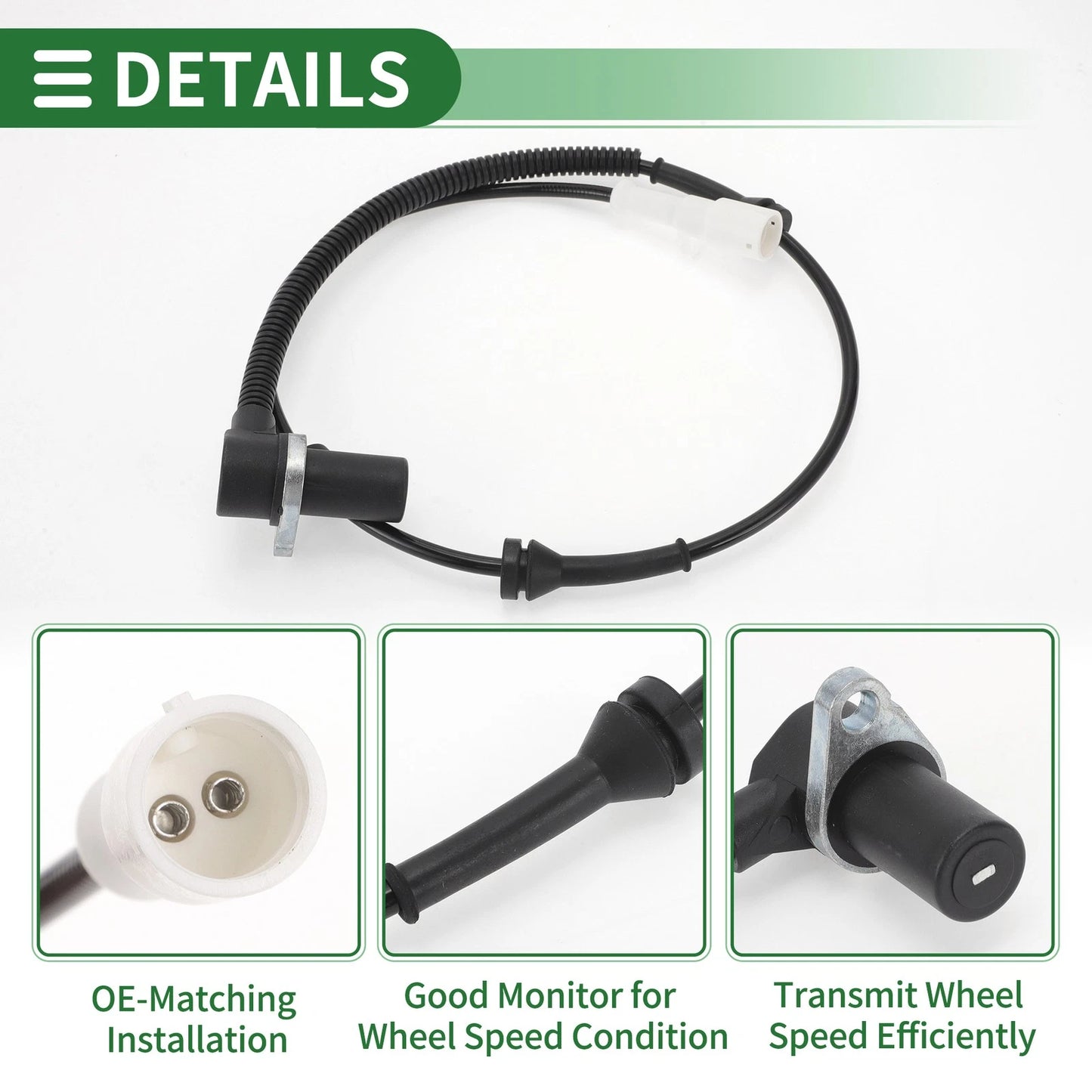 ABS Wheel Speed Sensor for Chevrolet Lacetti Front Left