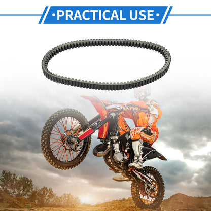 Drive Belt Kawasaki J300 Wear-Resistant Black Powersports V-Belt 1 Pcs