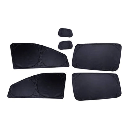 6 x Side Window Sunshade Privacy Covers for Jeep Compass (2017-2024)