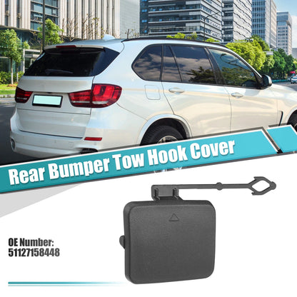 Rear Right Bumper Tow Hook Cover for BMW X5 2007-2010 (2 x Covers)