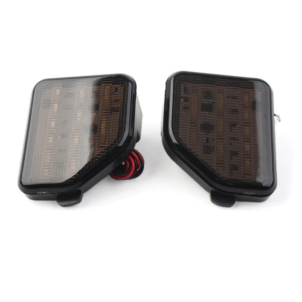 2 x Rear Bumper Reflector Lights for Jeep Wrangler JL Sahara Rubicon (2018+)