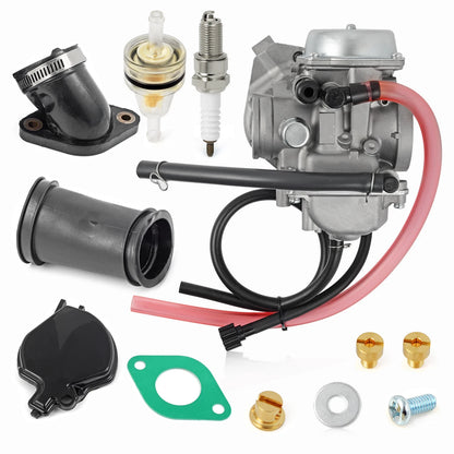 Carburetor with Intake Manifold & Tube Boot for Arctic Cat ATV 250/300 (2001-2005)