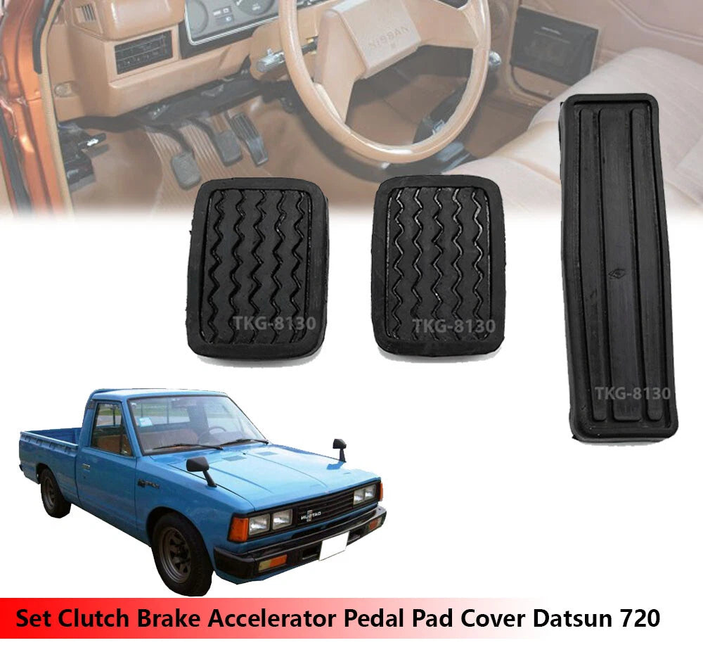 Clutch Brake Accelerator Pedal Pad for Nissan 720/Datsun 720 (1980-1986)