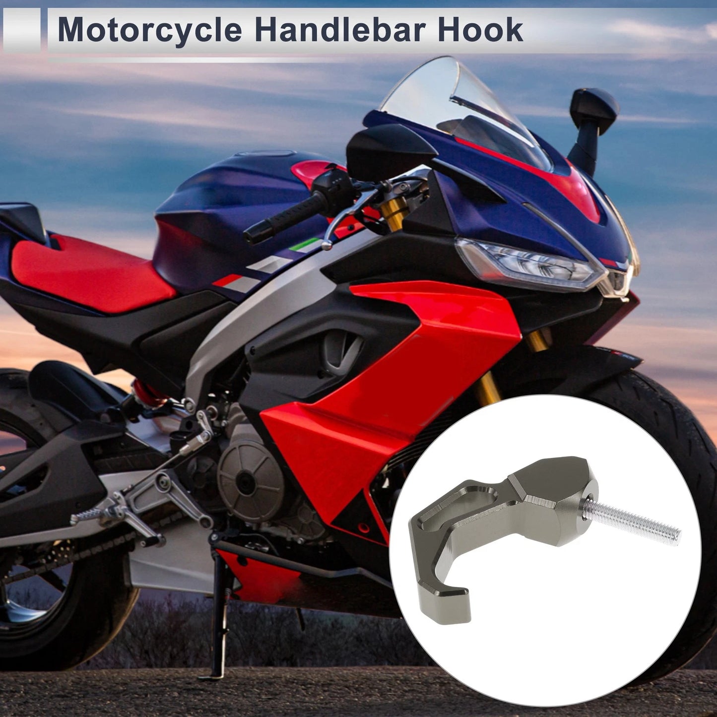 Finger Shape Motorcycle Hanging Hook / 1 Set / for Make Model