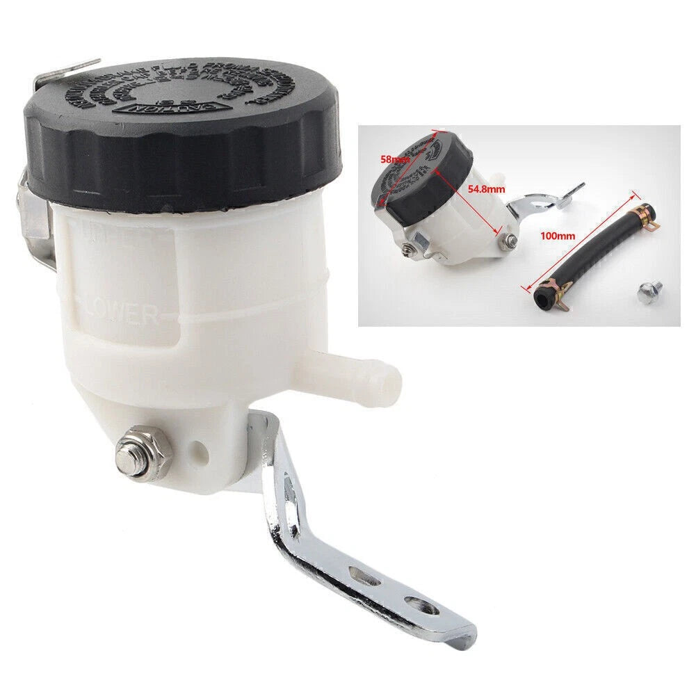 Brake Fluid Oil Reservoir w/ Bracket for Suzuki SV650 SV1000 GSX-R750 (2003-2008)
