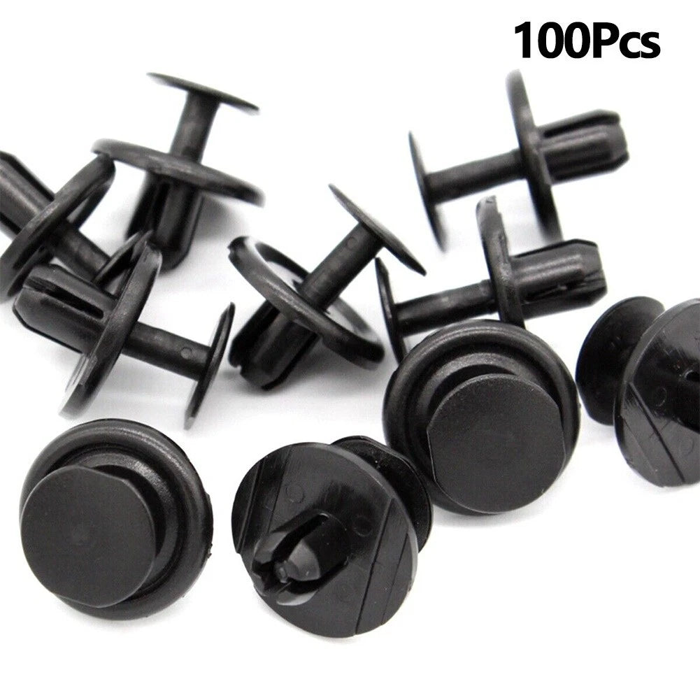 100 x Nylon Clip 20mm x 9mm Fender Liner Retainer