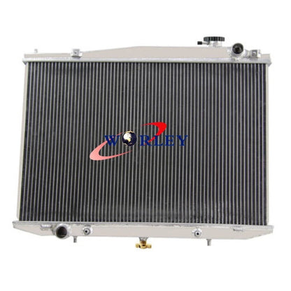 3 Row Aluminum Radiator for Nissan Navara D22 1997-2001 3.2L Diesel