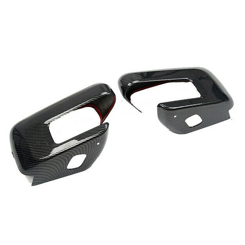 Carbon Fiber Style Exterior Mirror Caps for Ford F150 2021-2022