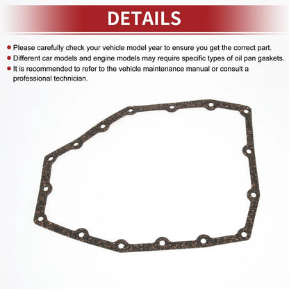 Oil Pan Gasket for Nissan Versa (2012-2017) 1 Pc