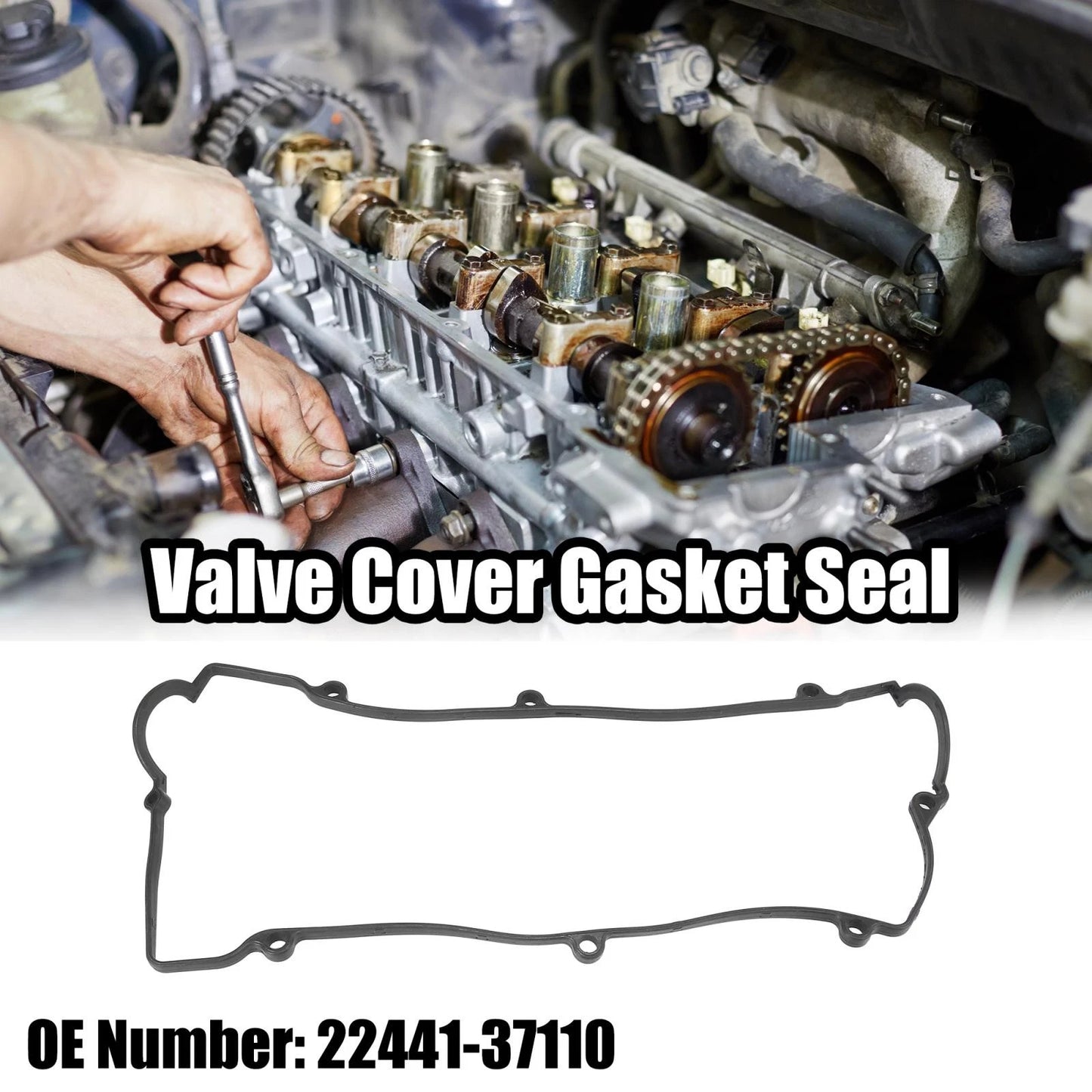 Valve Cover Gasket Seal for Hyundai Santa Fe, Sonata & Kia (2001-2019)