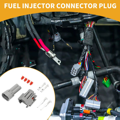 Fuel Injector Connector Plug for Toyota - Gray