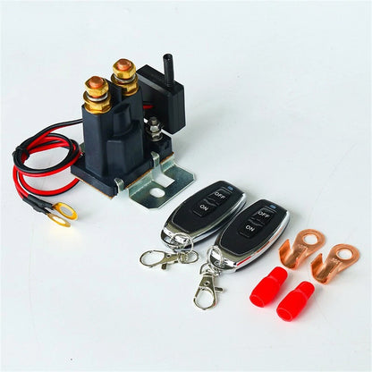 12V DC 500A Wireless Remote Battery Disconnect Switch for Car Truck RV