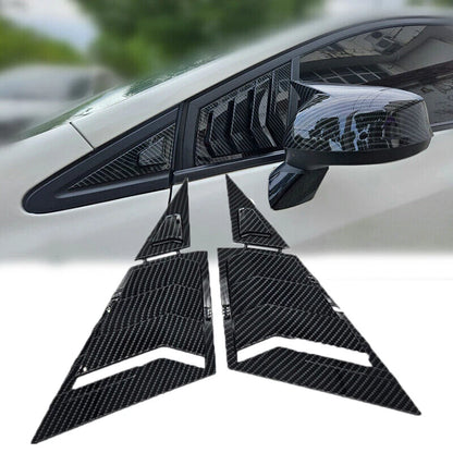Carbon Fiber Front Window Scoop Louver Cover for Honda Civic G9 (2011-2015)