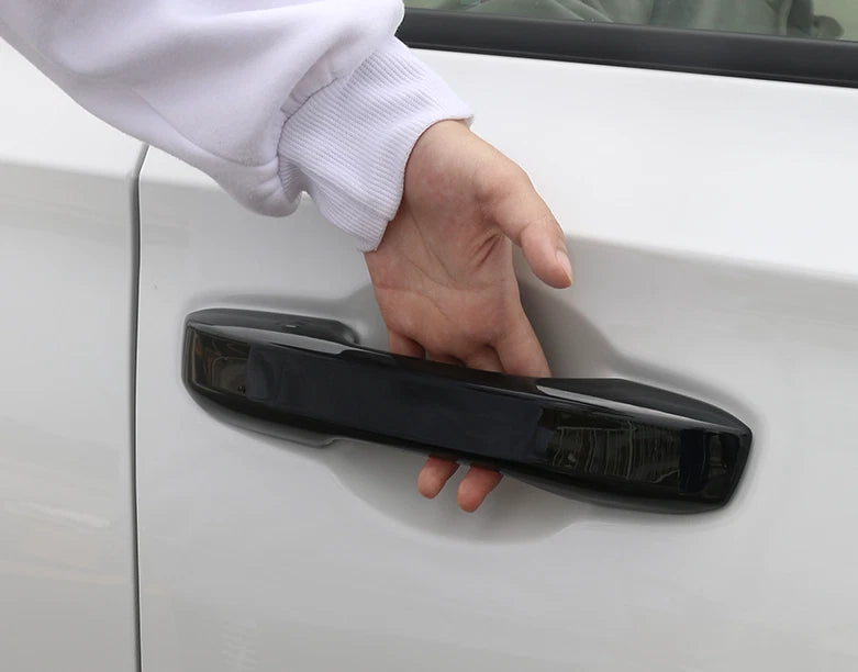 ABS Glossy Black Side Door Handle Cover Trim for Honda Civic Sedan (2022-2023)
