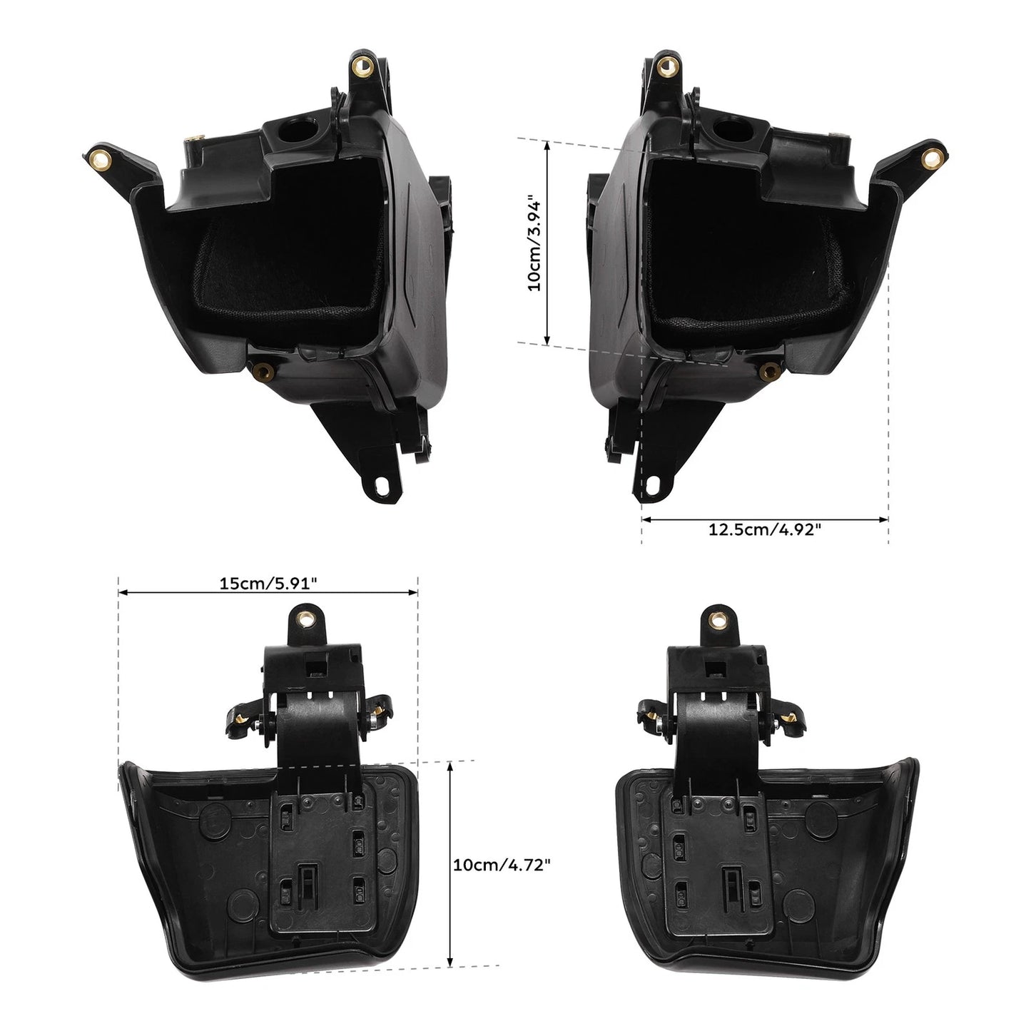 Inner Fairing Speaker Cover Grills for Harley Road Glide (2024-2025)