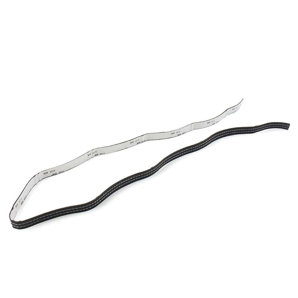 White Decorative Moulding Trim Braid Strip for Universal Car Door & Dashboard