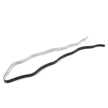 White Decorative Moulding Trim Braid Strip for Universal Car Door & Dashboard