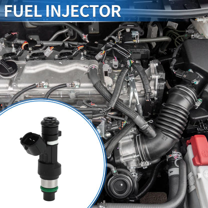 Fuel Injector 1 x Black for Nissan AK12BZ11 CR14DE CR12DE (2006-2012)