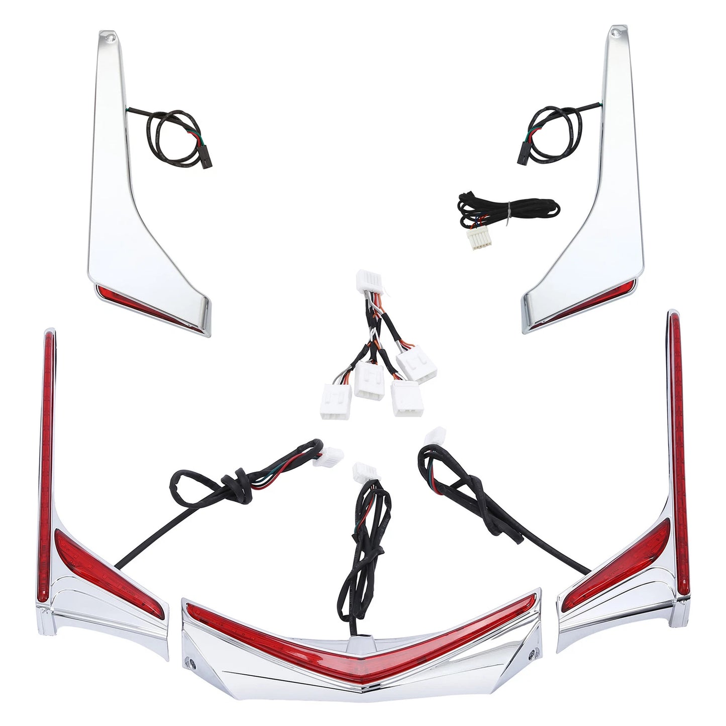 Fender Tip Brake Accent LED Light Strips for Honda Goldwing 1800 F6B (2012-2017)