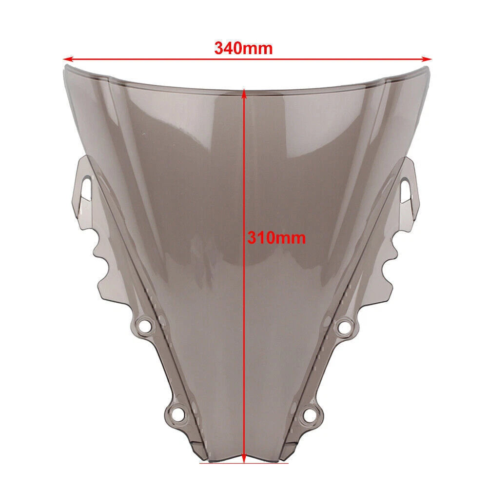 Brown Double Bubble Windscreen for 2006-2007 Yamaha YZF R6 R6R (2006-2007)