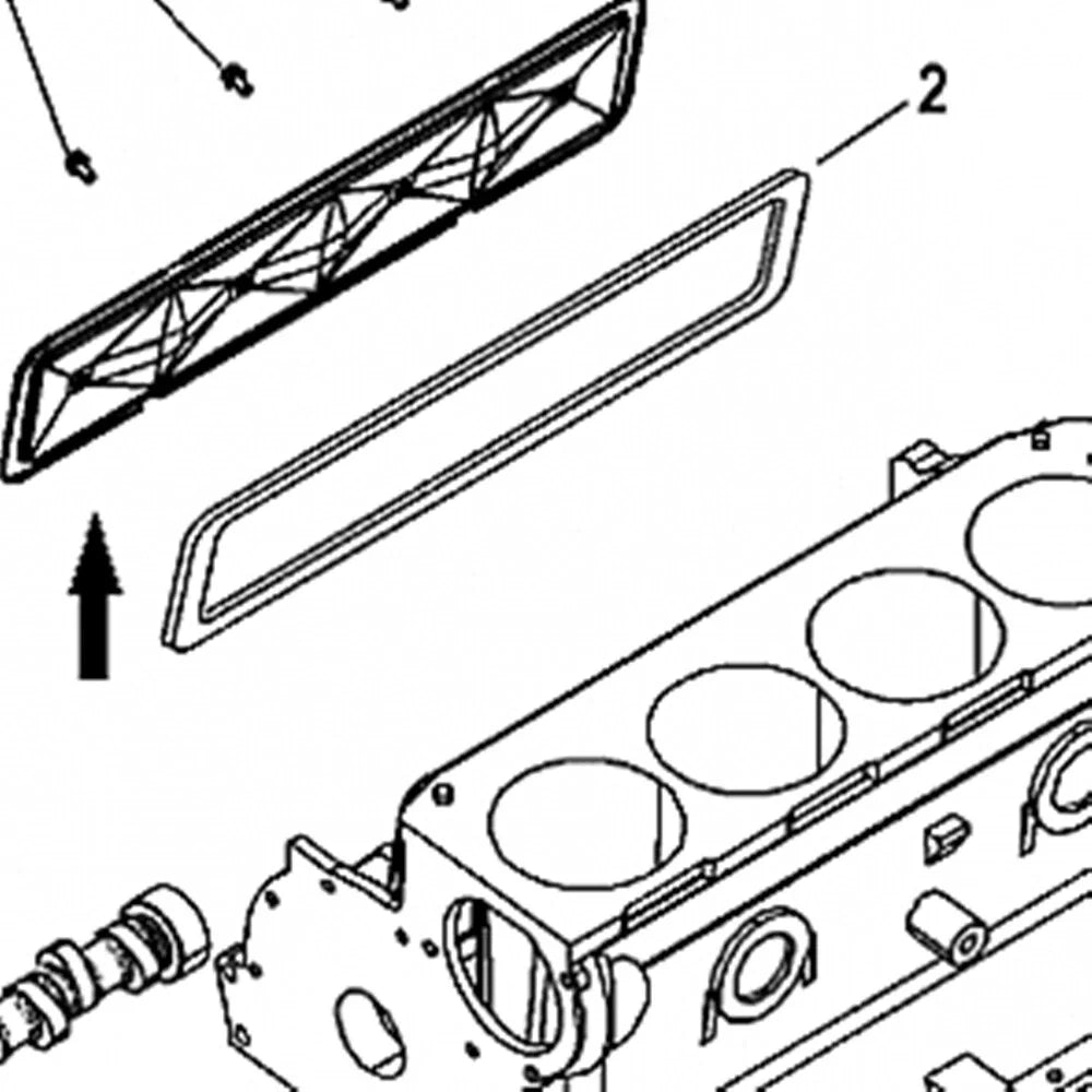 Push Rod Cover for GM 2.5L/3.0L 4cyl Engines 1992-Up
