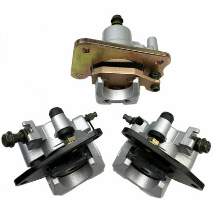 Calipers 2x Front & Rear wPads for Yamaha Kodiak 450 YFM450 FA (2003–2004)