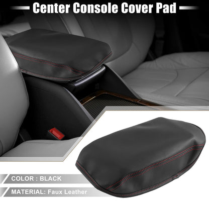 Center Console Armrest Cover Black for Subaru Forester (2019-2023)