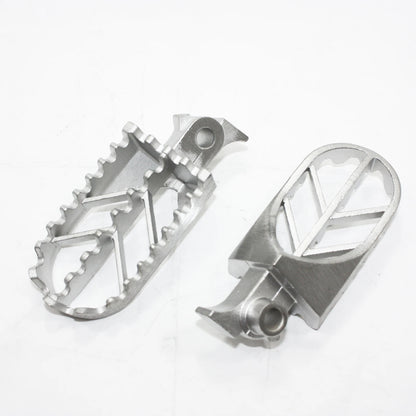 Stainless Steel Foot Pegs for 110cc 125cc 140cc 150cc PIT Trail Dirt Bike